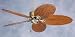 Emerson Ceiling Fans CF2000AB Maui Bay Fan Antique Brass Outdoor Indoor Fan 52" w B70DO Blades