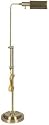 Antique Brass Adjustable Full Spectrum Floor Lamp