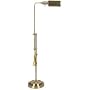 Antique Brass Adjustable Full Spectrum Floor Lamp