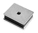 Industrial Grade 3DYC7 Latch Magnet, 12 Lb, 0.187 In Hole Dia