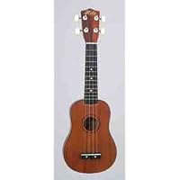 Hilo Deluxe Soprano Ukulele, Light Mahogany