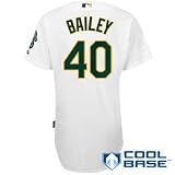 Oakland Athletics Authentic Andrew Bailey Home Cool Base Jersey