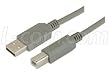 Deluxe USB Cables - Type A - B Connectors, Revision 2.0 Compliant 9.8 FEET