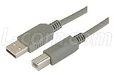 Deluxe USB Cables - Type A - B Connectors, Revision 2.0 Compliant 9.8 FEET