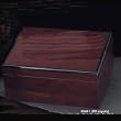 60 Cigar Cherry Wood Humidor, Cedar Lined with Hygrometer & Humistat