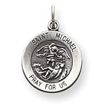 Sterling Silver St. Michael Medal