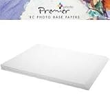 Premier Imaging Premium Photo Textured Luster RC Inkjet Paper, 10.4mil, 260g/m2, 8.5 x 11, 100 Sheets