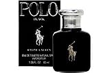 POLO BLACK For Men By RALPH LAUREN Eau De Toilette Spray 1.40 oz