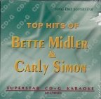 Carly Simon & Bette Midler Greatest Hits Karaoke CD+G Superstar Sound Tracks