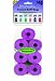 Pet Supplies : 5Star Cored Scented Dog Walking Poop Bags Purple 105 Count