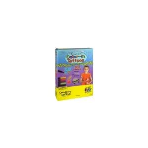 Fresh Ink - Color In Tattoos (for boys) by Faber Castell