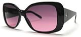 Soda Sunglasses Reluxe - Black/ Rose-Grey Gradient Lens