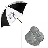 Black Poodle Umbrella by Porcelain by Rosalinde (60' Arc)