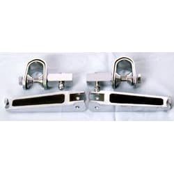 Engine Guard Mount Footpegs** Chrome Plated with rubber inserts Engine Guard Mount Footpegs**-Chrome-Plated with rubber inserts