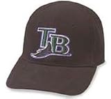 New Era Tampa Bay Rays Neo Fitted Baseball Cap (Light Navy, Small/Medium)