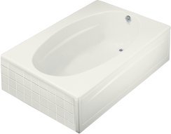 KOHLER K-1127-R-0 6042 Bath, White