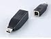 AUXUBM5 EXLINK USB�ϊ��A�_�v�^ B��miniB BK