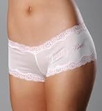 Mary Green Embroidered Silk Knit Bridal Boyshort Panties (LL3EBB)