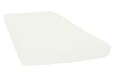 Kinzler C-03136/00 Baumwoll-Jersey Spannbetttuch, 180-200 x 200 cm, weiß