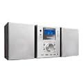Telefunken M1 Mikro-Stereoanlage mit USB-Anschluss silber/schwarz