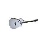 Ovation iDea Guitar with Built-in MP3 Recorder and Player, Satin Platinum Finish