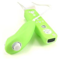 Nintendo Wii Remote Control Nunchuck Silicone Skin - Green<br />
From Unknown<br />

