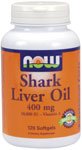 Shark Liver Oil by NOW Foods - Vitamins (400 mg - 120 Softgels)