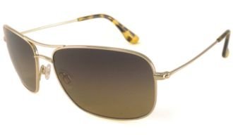 Maui Jim Sunglasses - Wiki Wiki / Frame: Gold Lens: HCL Bronze Polarized