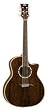 Dean Exotica Walnut Acoustic-Electric Cutaway Guitar with Tuner Preamp