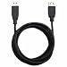 Compucessory USB Cable Extension, AA, 6, Black