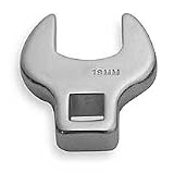 Westward 1EYR8 Crowfoot Wrench, Metric, 3/8 Drive, 17mm