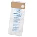 Janitized JAN-ADVLA-2(10) Premium Replacement Commercial Vacuum Paper Bag, For Advance L/A Vacuum Cleaner (Case of 100)