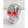 Red Glowing LED Eyes Skull Heavy Aluminum Shift Knob