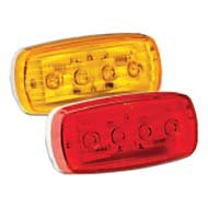 WESBAR LED CLEARANCE-SIDE MRKR LIGHT AMBER #58 WITH PIGTAIL by