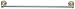 Tools & Hardware : Baldwin 3541.263.30 Laguna 30-Inch Towel Bar, Polished Chrome with Polished Brass