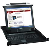 Tripp Lite B020-016-17 NetDirector KVM Console Switch with 17-Inch Monitor/Touchpad/Keyboard and OSD