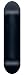 Blank 8" Skateboard Deck (Black) Plus griptape