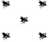 San Jose Sharks Double Roll of Wallpaper