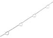 Signature 10" Open Heart Station Anklet STERLING SILVER
