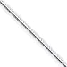 Sterling Silver 1.45mm Sqare Franco Chain Necklace (Available in 7, 8, 16, 18, 20, and 24 Inches Sizes)
