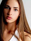 24"#6 (Chestnut Brown) Italian Remy 100% Human Hair Clip in on Extensions