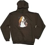 Bassett Hound Dog Breed Hooded Sweatshirt