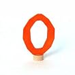 Birthday Ring Decoration - Number "O"