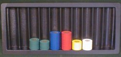 Black Jack Table Tray - 10 Row (fls)