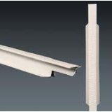 12" Aluminum Woodgrain Textured H-connectors for hardboard siding 10/pack [CAPITOL CITY LUMBER]