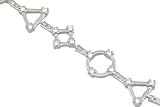 14KT White Gold 0.50ct. Ladies Diamond Bracelet