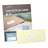 MACML8100 - Return Address Labels, 1/2x1-3/4, 8000/BX, White