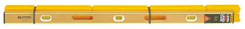 Johnson Level 548-LC 48-Inch Brass Bound Mahogany Level w/Case