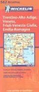 City Travel Guides Discounted  Used : Michelin Italy Northeast: Veneto/Trentino Alto Adige/Friuli Venezia Giulia/Emilia Romagna Map No. 562