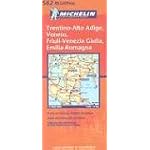 Michelin Trentino-Alto Adige, Veneto, Friuli-Venezia Giulia, Emilia-Romagna book cover